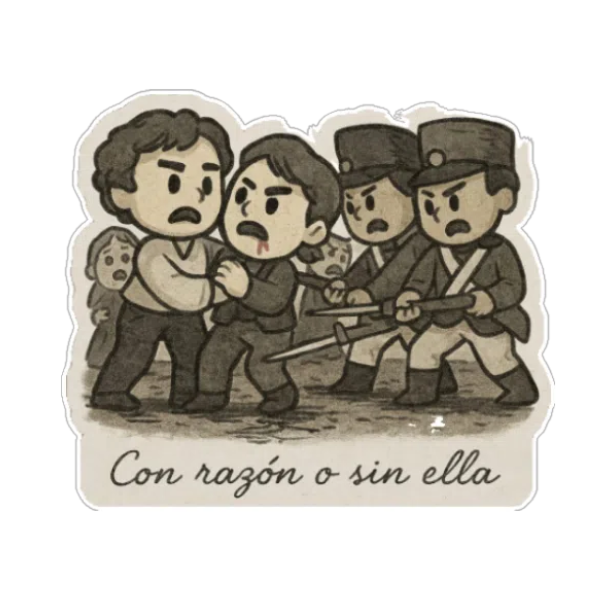 Ficha: Los desastres de la guerra : Con razón o sin ella