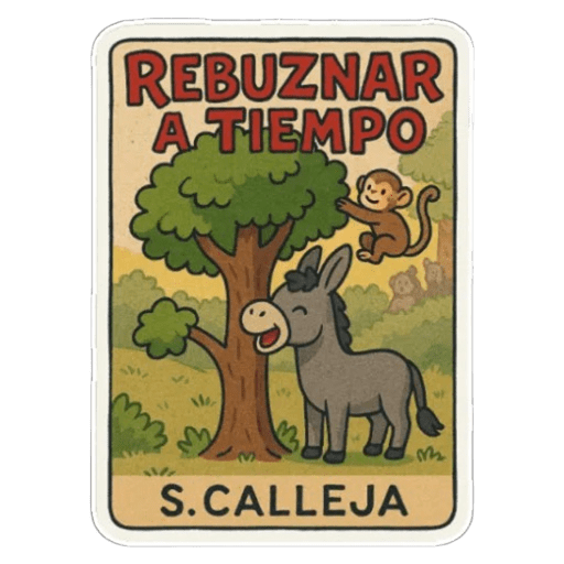 Ficha: Rebuznar a tiempo