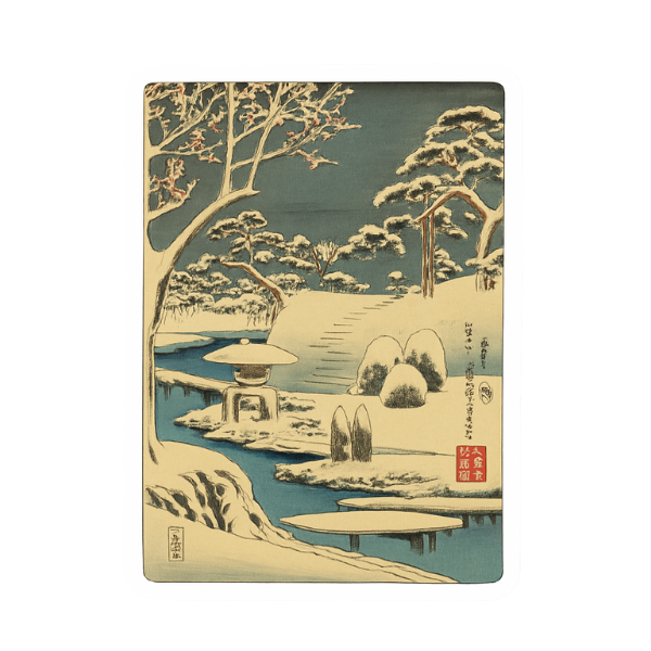 Ficha: [Colección de estampas japonesas] 2, [Teatro Kabuki, príncipe Genji y mujeres bellas]