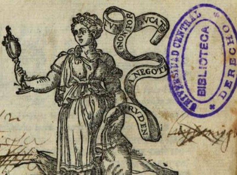 Recorte de la portada de I secreti de la signora Isabella Cortese...