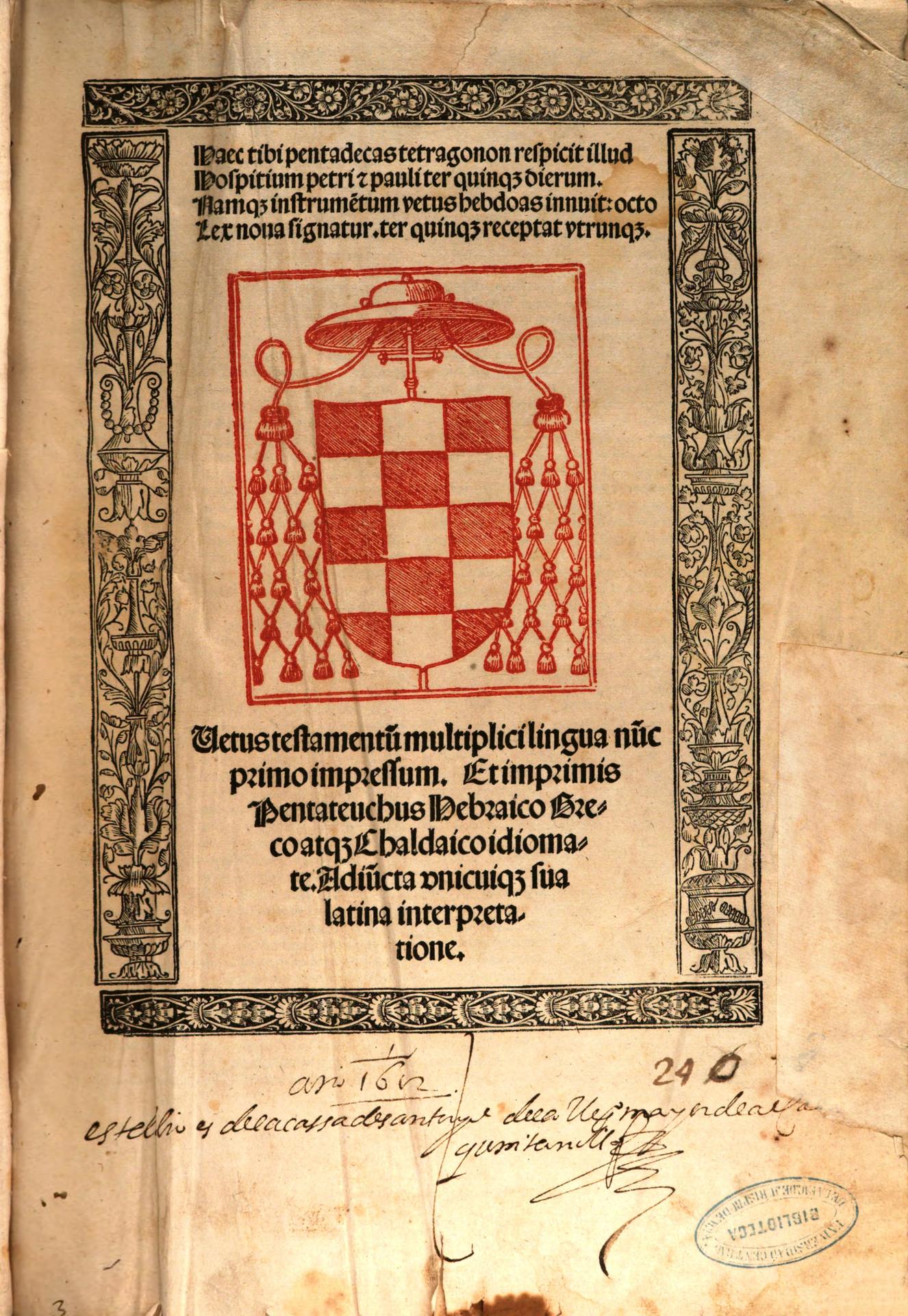 Biblia Pol&iacute;glota Complutense