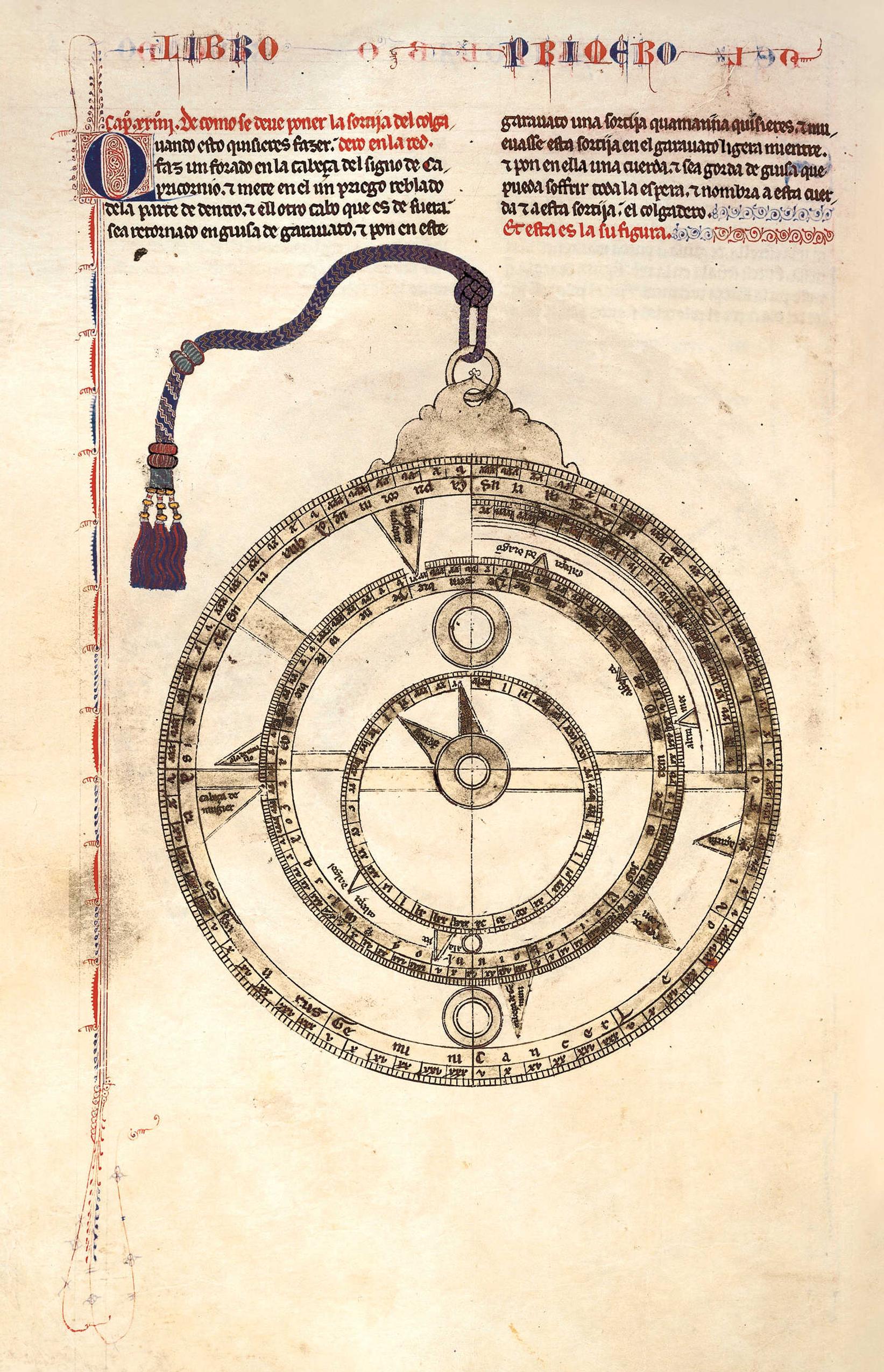 P&aacute;gina de Libro del Saber de Astrolog&iacute;a